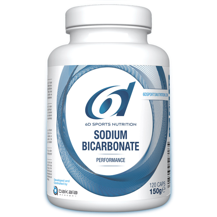 Bicarbonat de sodiu - 120 capsule -6D sports nutrition