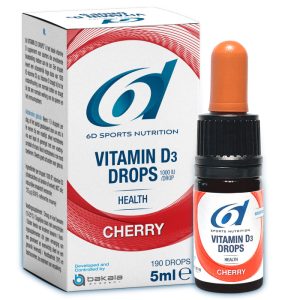 Vitamina D3 Cireșe - 190 picături- 6d sports nutrition