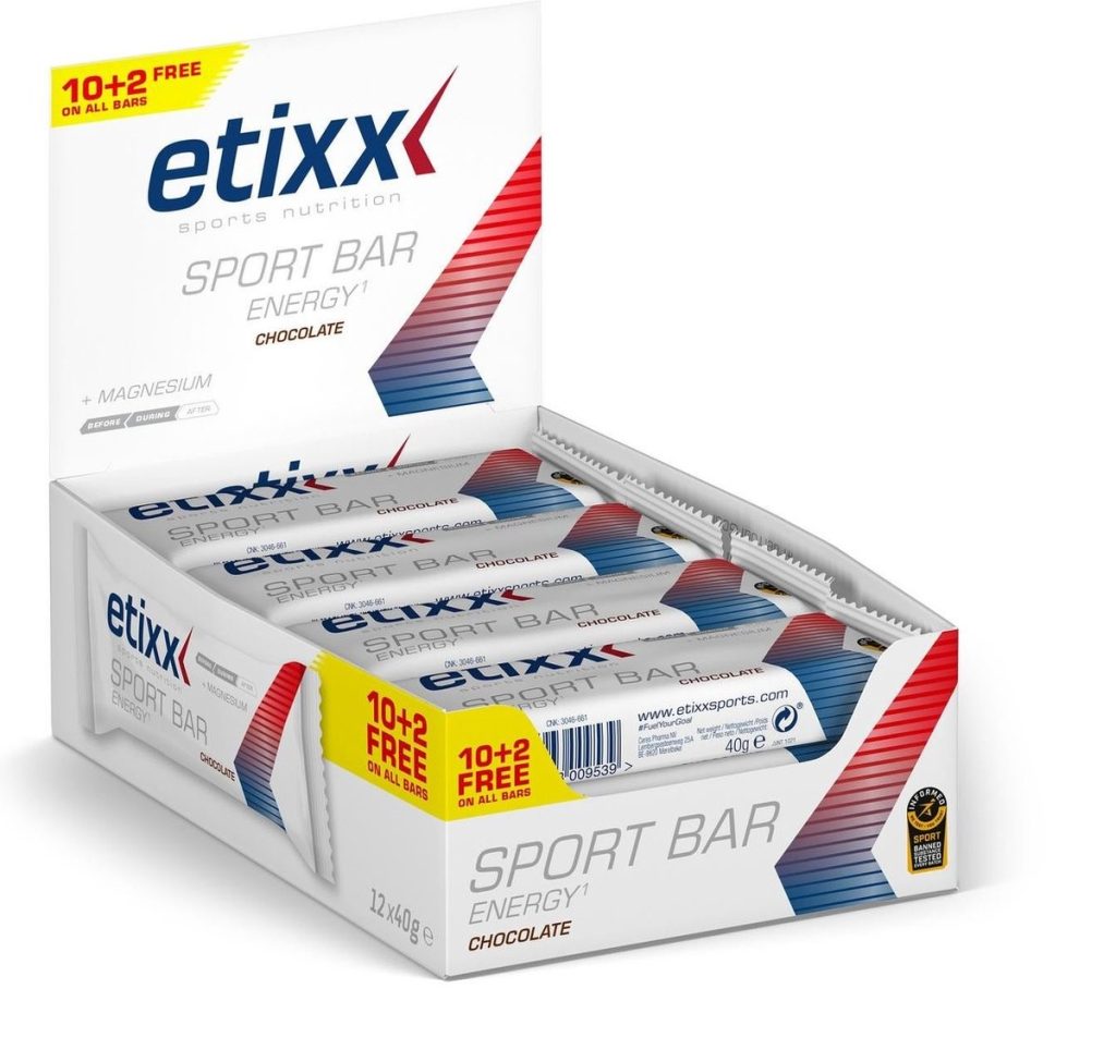 ENERGY SPORT BAR – etixx sports nutrition -12×40 g
