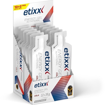 NUTRITIONAL ENERGY GEL COLA-12×38 g-etixx sports nutrition