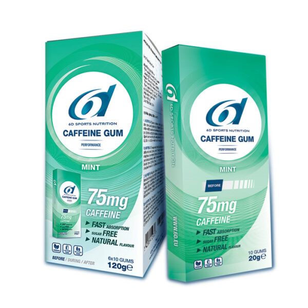 Caffeine Gum 6x10 gume