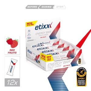 Jeleuri energizante cu aroma fructe  12x38g- etixx sports nutrition